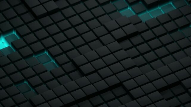 Abstract 3D Cube Background
