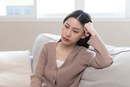 stressed woman consultation a psychologist about mental health problem
