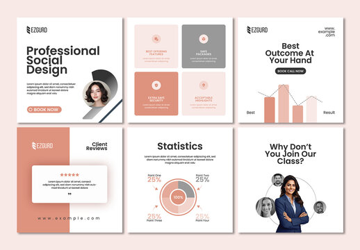 Professional Corporate Social Media Post Template