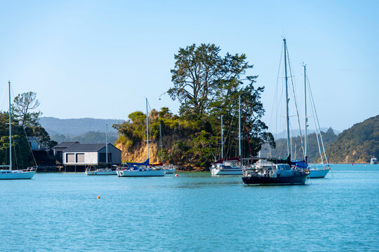 Opua Wharf in Bay of Islands - New Zealand
