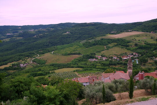 Motovun  is a village and a municipality in central Istria, west Croatia. In ancient times, both Celts and Illyrians built their fortresses at the location of present-day Motovun