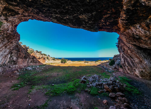 Exploration of Haua Fteah cave revealing evidence of ancient human presence in Eastern Libya dating back 20000 years
