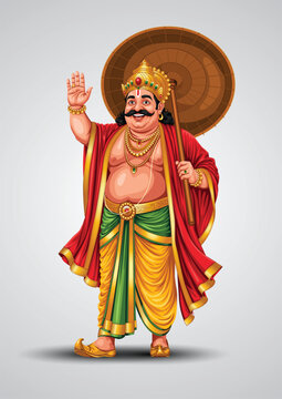 mahabali or maveli, Kerala old king. he is coming for every year onam celebration.