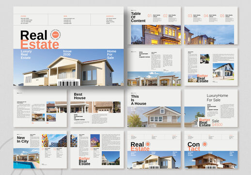 Luxury Real Estate Landscape Template