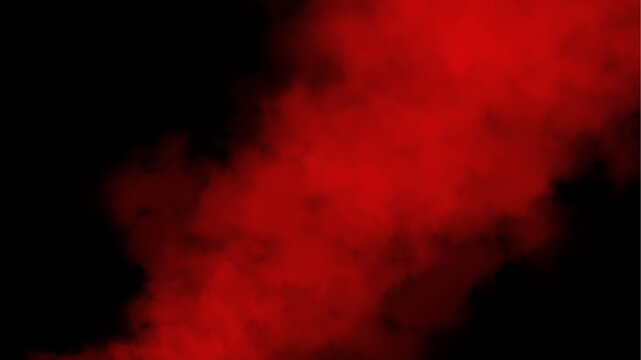 Abstract red smoke fog texture background