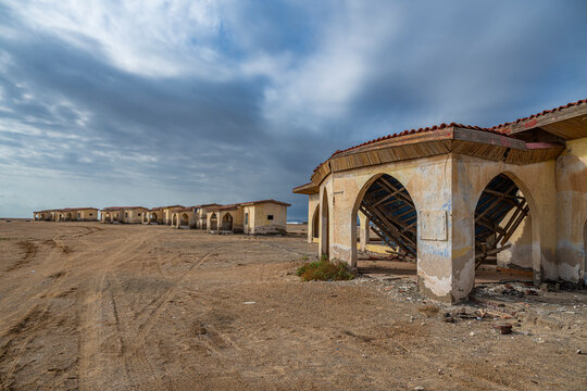 Exploring the abandoned resort known from the Red Sea diving resort movie located at Arous camp near the Red Sea in Sudan