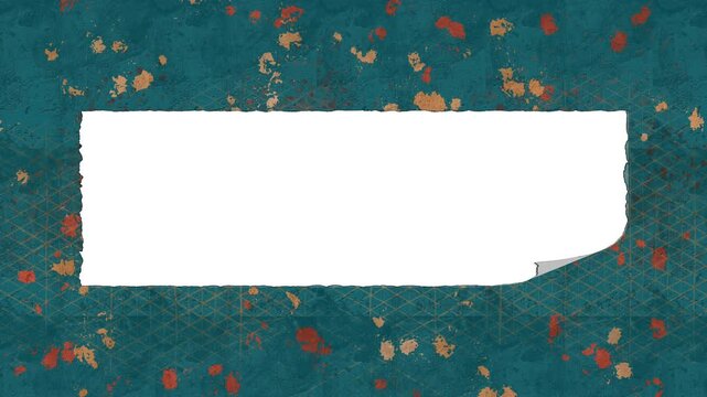 Colorful Texture with Paper Frame Animated Background Video