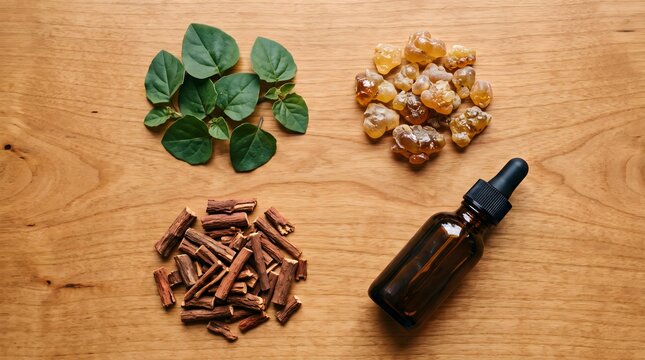 Manjistha, Punarnava & Guggul Bundle &mdash; Ayurvedic Skin Detox Wellness Photography