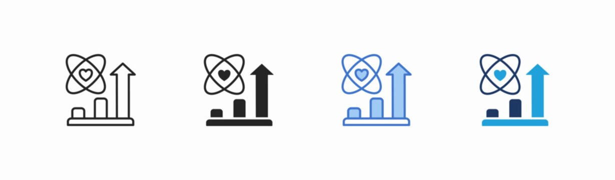 Set of core purpose icon collection in multiple style. Icon suitable for web and mobile application