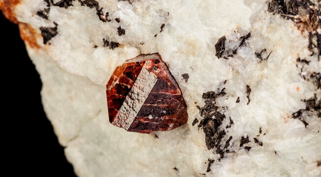 Rare Zircon Mineral Cluster for Geological Collection