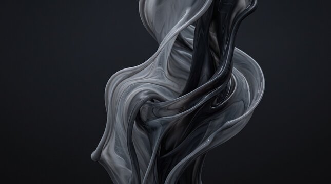 Fondo abstracto de arte fluido con degradados suaves, estilo moderno y minimalista