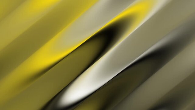 Abstract diagonal bands of yellow gold and white with smooth gradient transitions and dramatic lighting