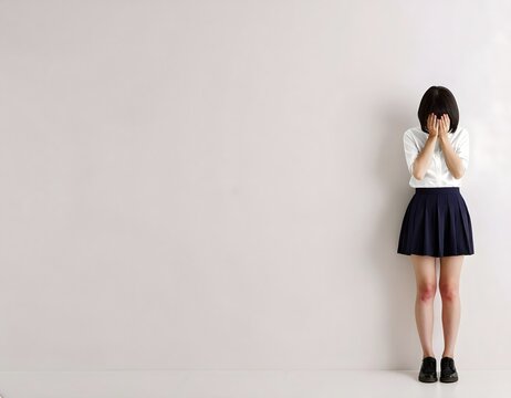 いじめの孤独に、耐えかねる姿