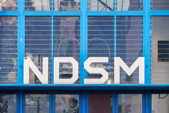 The old industrial NDSM area in Amsterdam North, The Netherlands on July 2, 2026