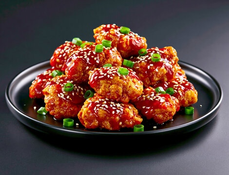 Crispy Sweet Korean Dakgangjeong Chicken