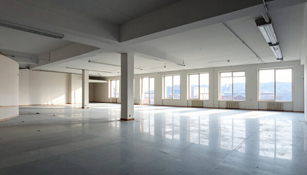 Modern Empty Hall