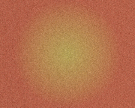 Abstract Warm Grain Noise Texture Background with Soft Golden Gradient Glow