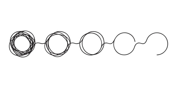 Hand Drawn Circle Scribble Frame Set &ndash; Abstract Sketch Round Doodle Vector Elements,