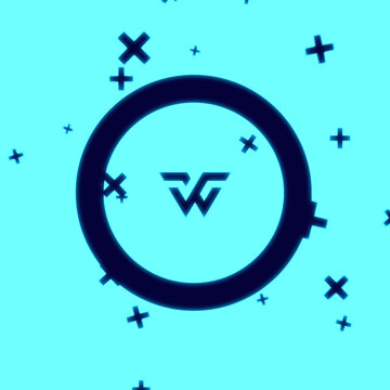 Square Glowing Cross Particle Burst Logo Reveal &ndash; Minimal Clean Brand Intro Light Animation for Social Media