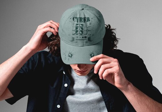 Cap Mockup With Generative AI For Branding And Apparel Design