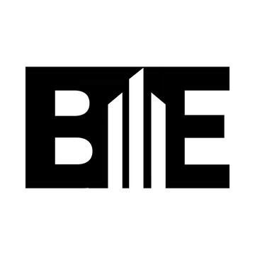 Modern BME Letter Monogram Logo Design for Corporate Technology Engineering Construction Startup and Professional Business Branding