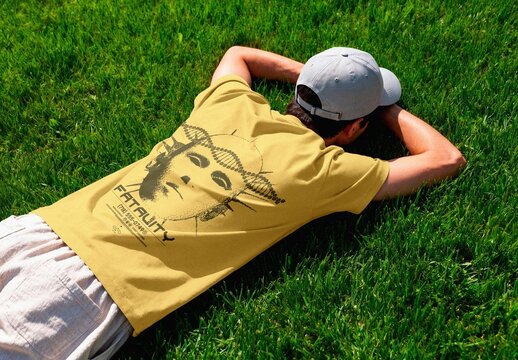 T-Shirt Mockup With Generative AI For Branding And Apparel Design