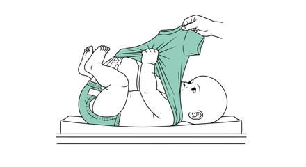 Obraz premium Woman doing yoga on a mat.