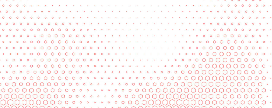 abstract geometric red texture background red hexagon 3D background texture. 3d rendering illustration. Clear pattern abstract background hexagon .Futuristic abstract banner.