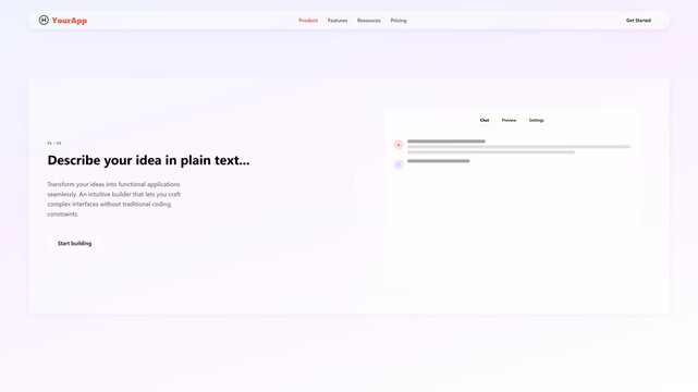 website design template