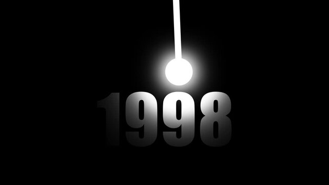 1998 Bright concept Lighting Up &ndash; Futuristic New Year Concept Symbolizing Innovation, Strategy and forward Thinking Success business growth on background...