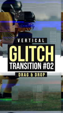 Vertical Glitch Transition 02
