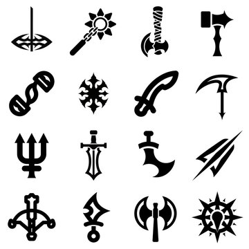 Gameicon 20260716 Fantasy Weapon Armory Icon Set 26W29｜ファンタジー武器アーモリーアイコンセット