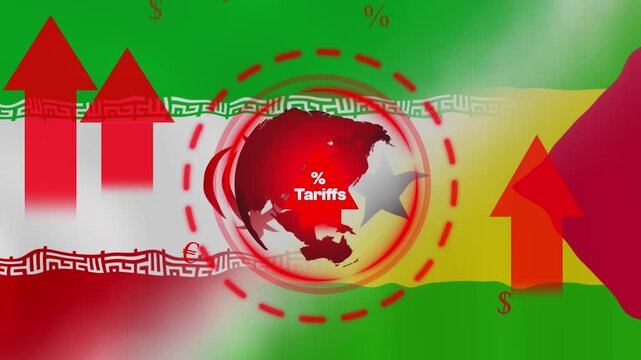 Iran and S&atilde;o Tom&eacute; and Pr&iacute;ncipe trade tariffs global economic relations international commerce import export restrictions financial markets geopolitical tensions business policy supply chain inflation 