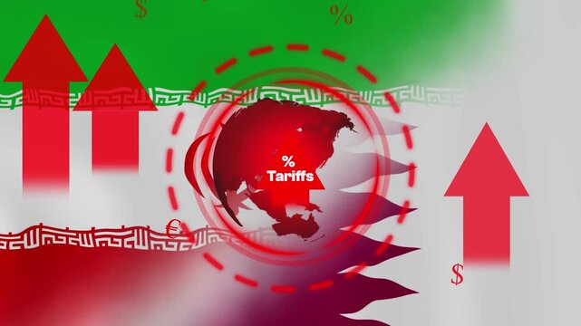 Iran and Qatar trade tariffs global economic relations international commerce import export restrictions financial markets geopolitical tensions business policy supply chain inflation trade conflict a