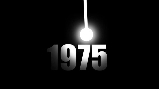 1975 Bright concept Lighting Up &ndash; Futuristic New Year Concept Symbolizing Innovation, Strategy and forward Thinking Success business growth on background...
