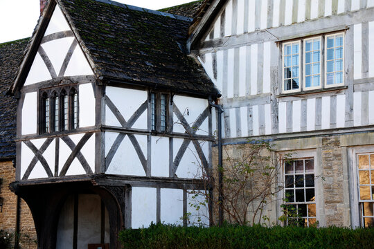 Explore traditional late medieval and early modern architecture in Lacock, Wiltshire, England with its unique structures and designs on display