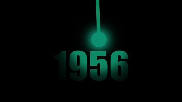 1956 Bright concept Lighting Up &ndash; Futuristic New Year Concept Symbolizing Innovation, Strategy and forward Thinking Success business growth on background...