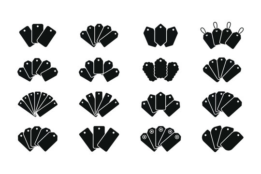 Collection of black boxing gloves.