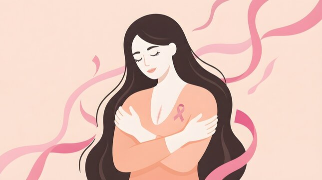 Breast cancer awareness month supporting survivors and promoting early detection
