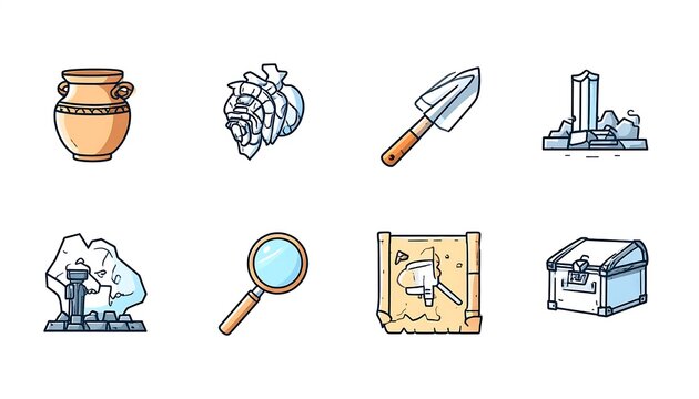 Collection of vintage scientific and laboratory tools and objects.