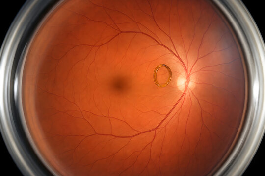 Weiss ring floating near optic disc in vitreous