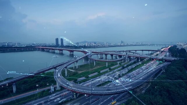 Modern City Internet City Technology