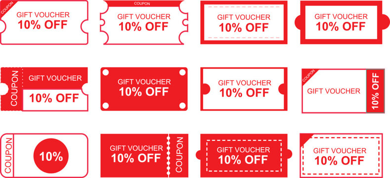Modern Discount Coupon Code Template	