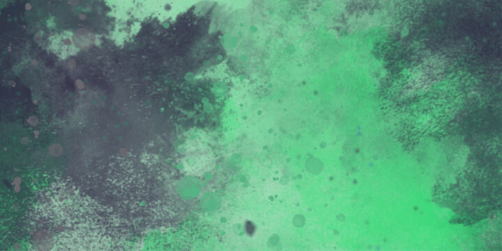 Hand painted paste color and turquoise watercolor background. grunge paper texture. Abstract gradient blure background or concept texture for your banners posters and graphic design
