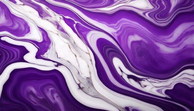 Abstract Purple And White Marble Texture Background