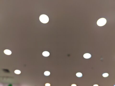 Modern recessed LED downlight panels on ceiling background