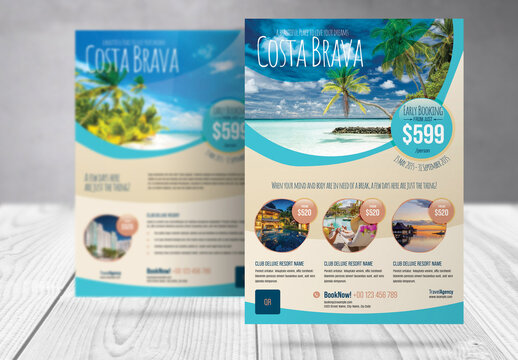 Vacation Travel Flyer Template