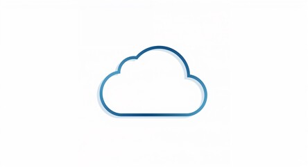 Fototapeta premium WMS dashboard and cloud symbol with � Professional Stock Photography Concept for Commercial and Marketing Use