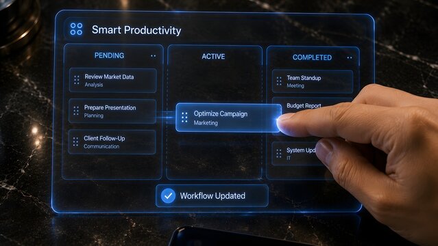 Digital workflow management system optimize tasks and boost team productivity