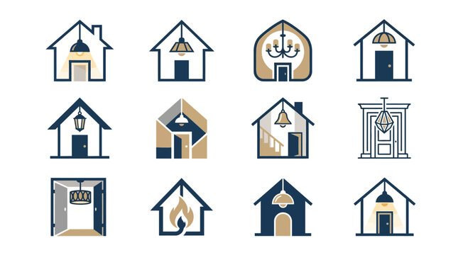 Variety of house designs.